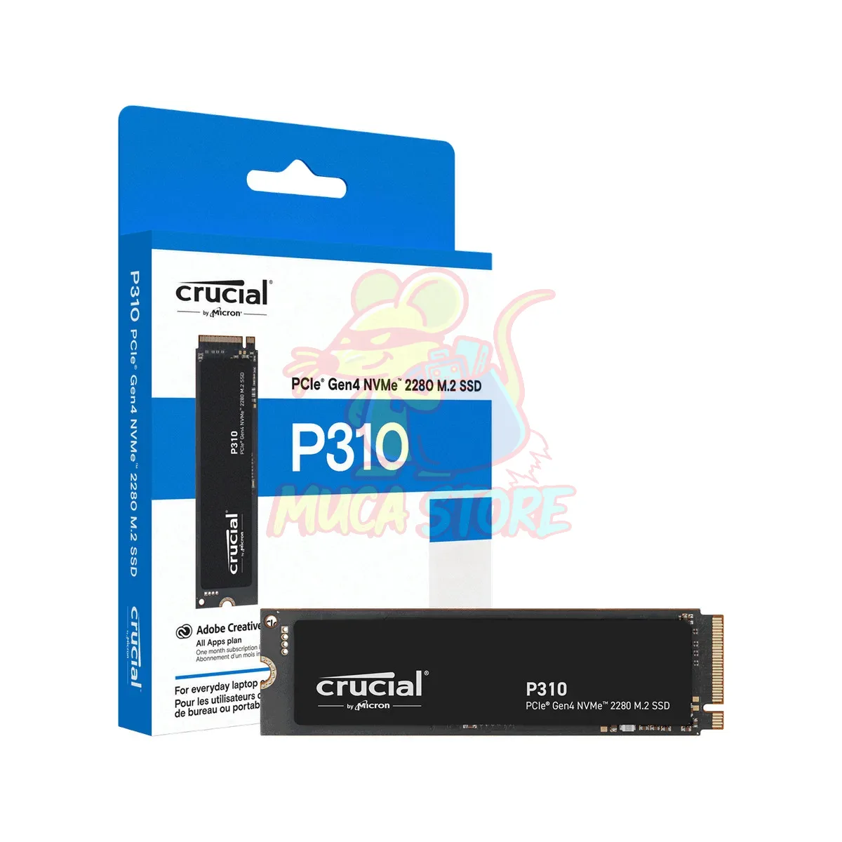 SSD M,2 CRUCIAL P310 1TB 7100MB/s