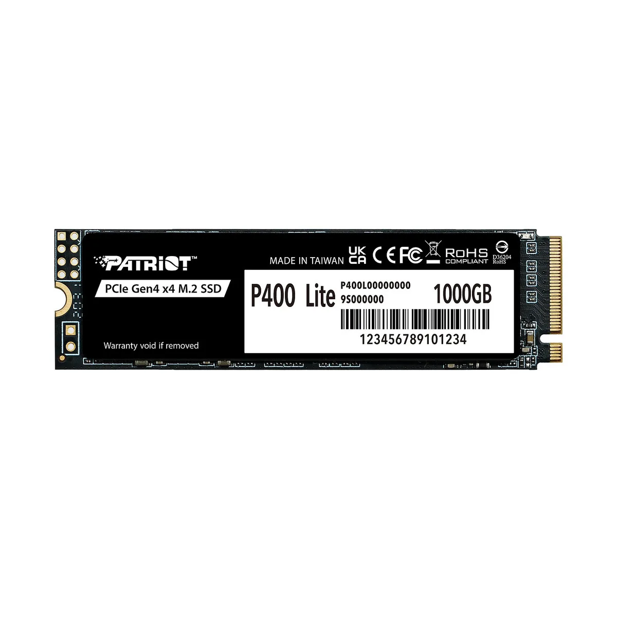 SSD M.2 1TB PATRIOT P400 LITE