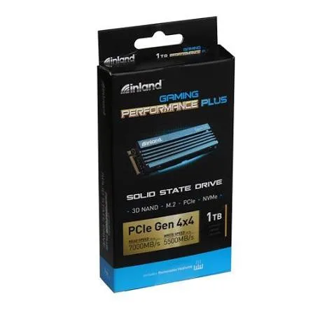SSD M.2 INLAND 7000MBS 3D NAND 4.0 PS5