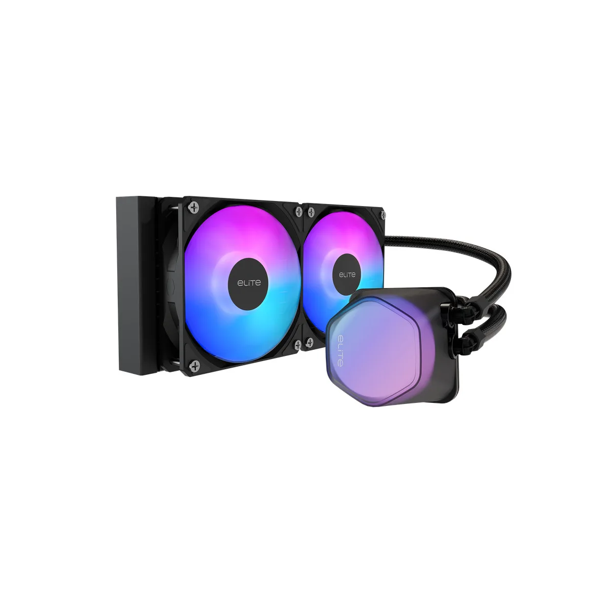 COOLERMASTER ELITE LIQUID 240MM BLACK