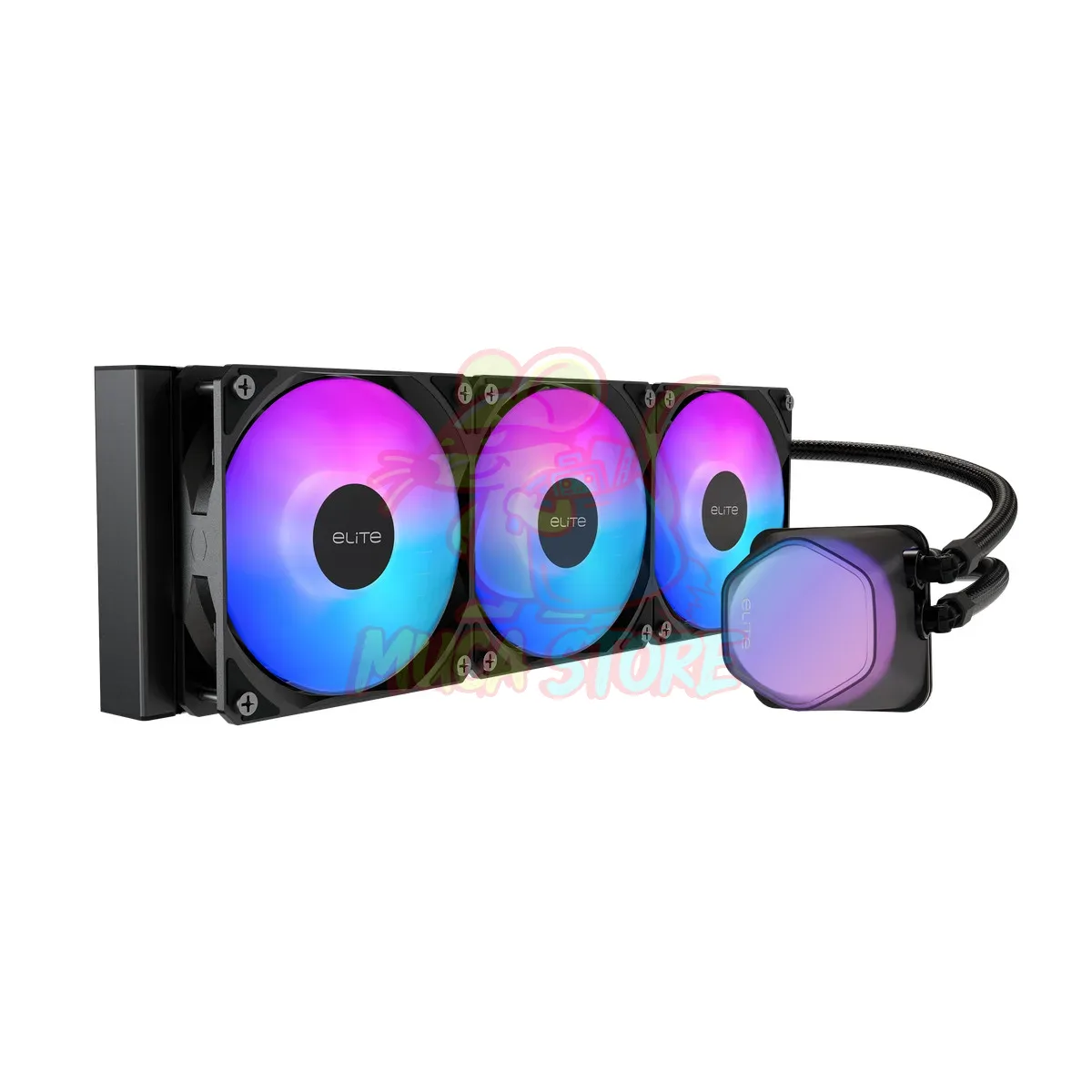 COOLERMASTER ELITE LIQUID 360MM BLACK