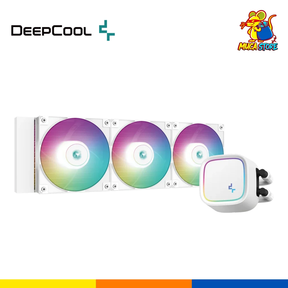 Refrigeración Líquida DeepCool LE720 White 360mm ARGB