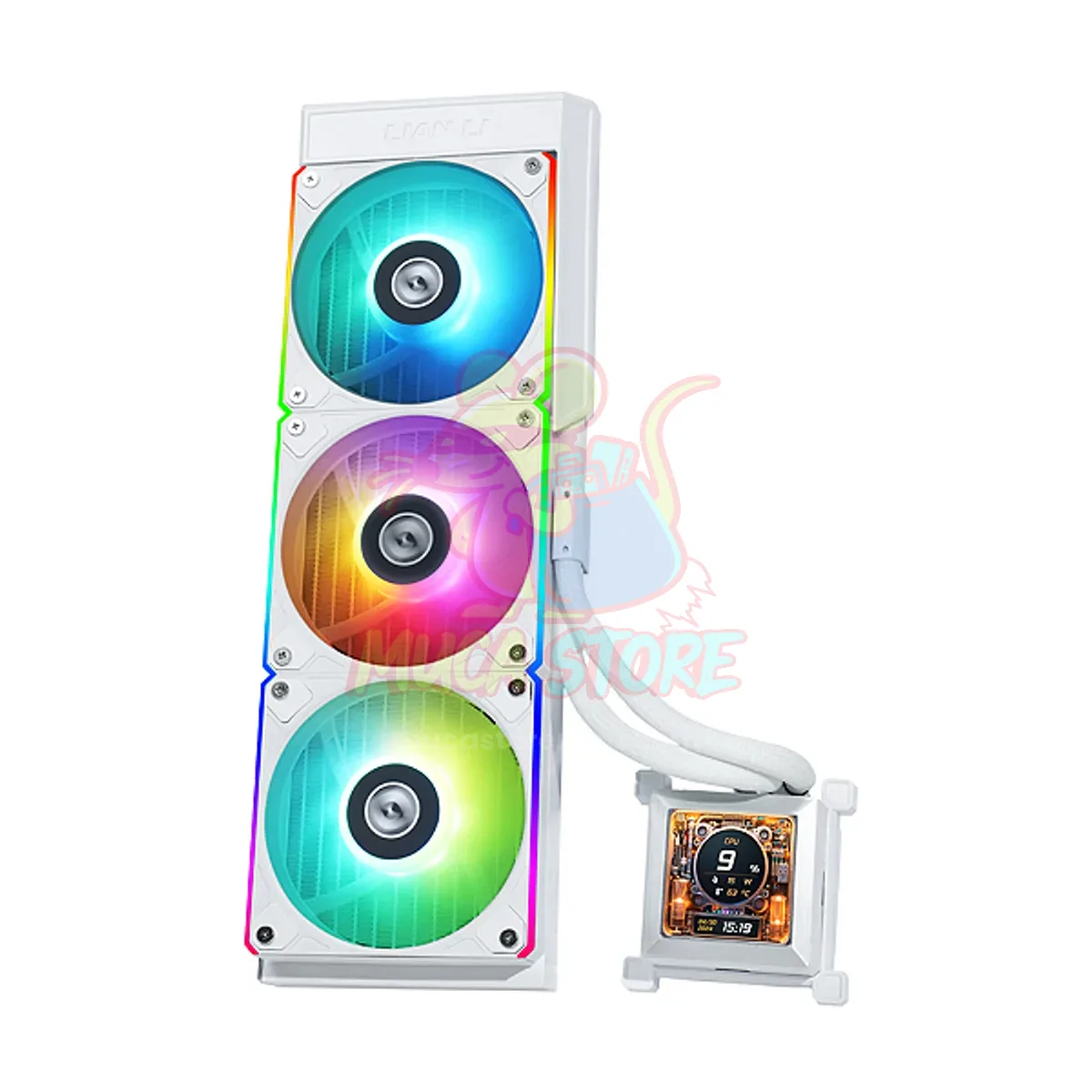 LIANLI HIDROSHIFT LCD 360R WHITE