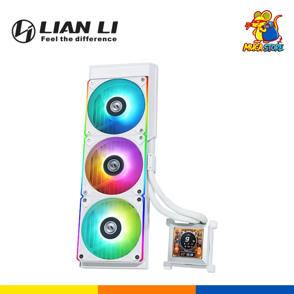 Refrigeración Líquida Lian Li HydroShift LCD 360R White