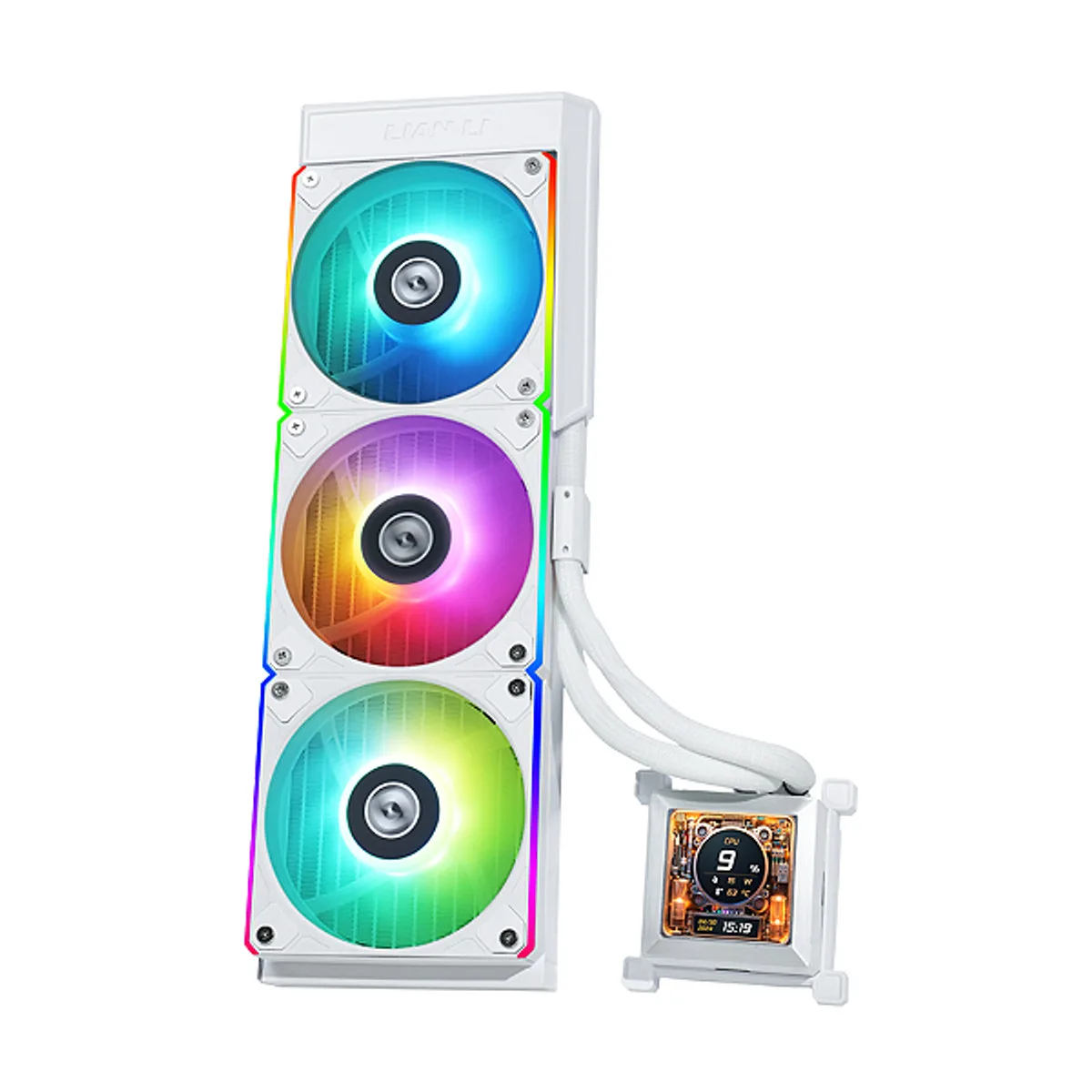 LIANLI HIDROSHIFT LCD 360R WHITE