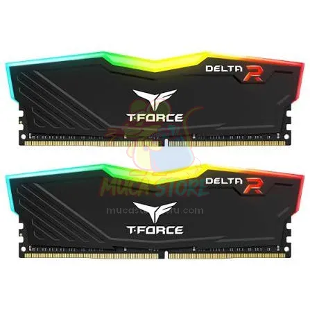 TFORCE DELTA RGB 2X16GB DDR4 3200MHZ CL16 BLACK