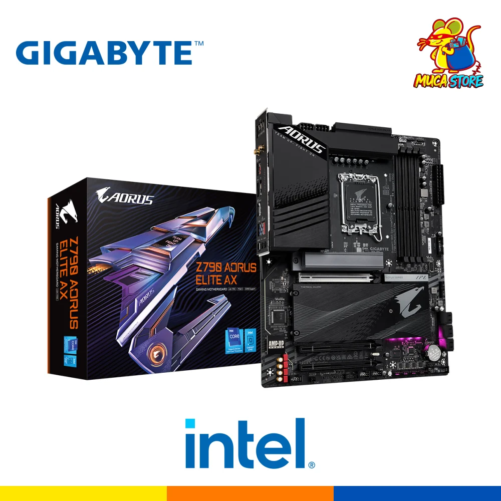 Placa Madre Gigabyte Z790 AORUS Elite AX DDR5