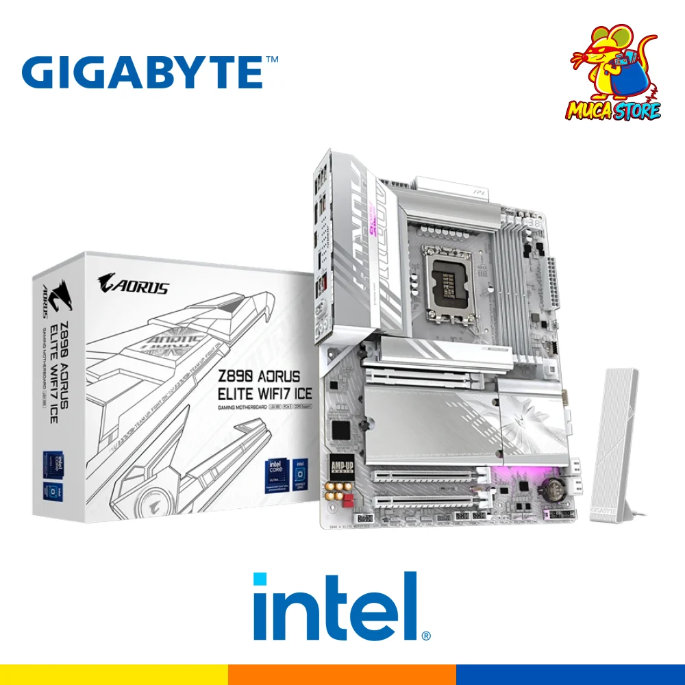 Placa Madre Gigabyte Z890 AORUS Elite WiFi 7 ICE