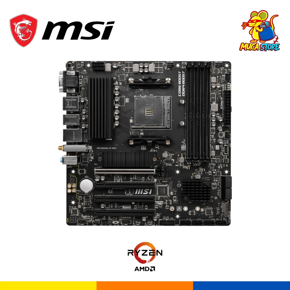 Placa Madre MSI B550M-VC Pro WiFi