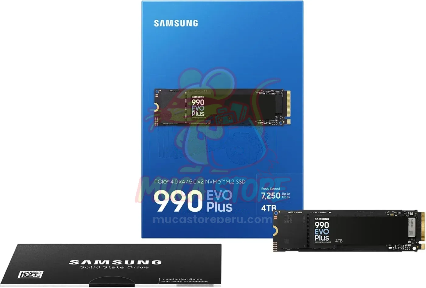 SSD SAMSUNG EVO 990 PLUS 4TB NVME PCIe 4.0