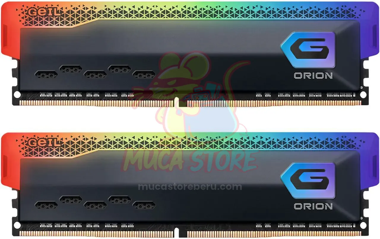 GEIL ORION RGB 2X8GB DDR4 3200MHZ CL 18 BLACK