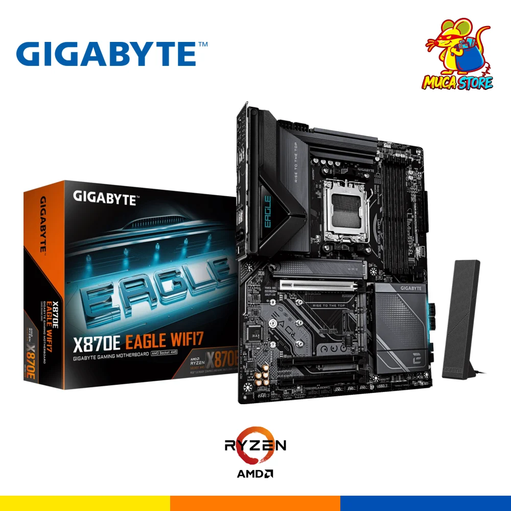Placa Madre Gigabyte X870 Eagle WiFi 7 ATX