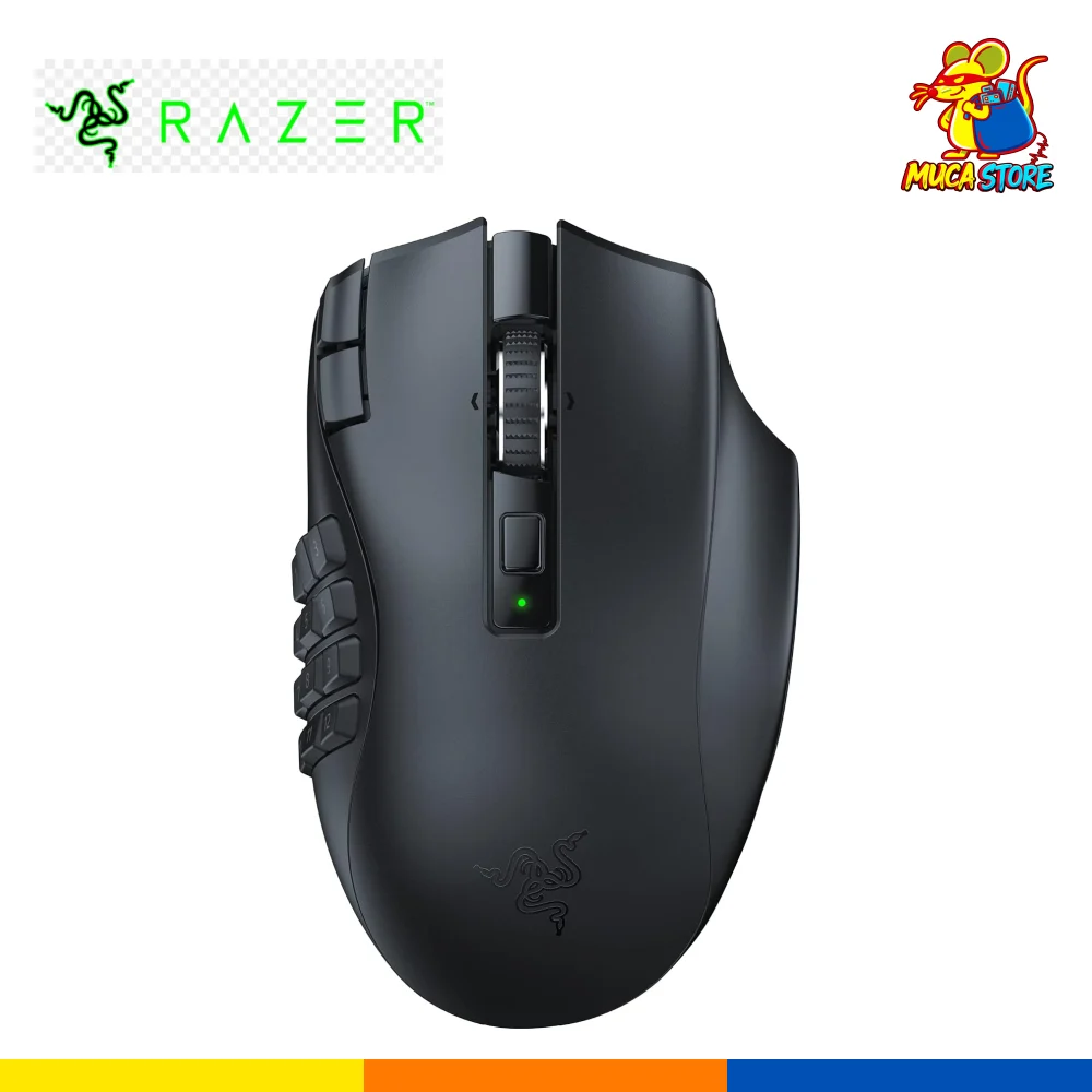 Mouse Razer Nagga V2 HyperSpeed Inalámbrico