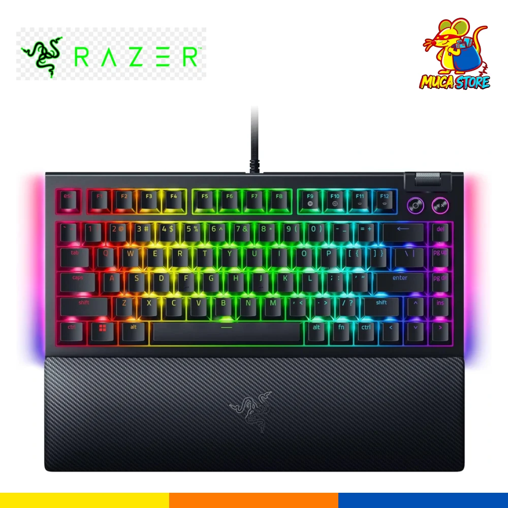 Teclado Razer BlackWidow V4 75% Inglés