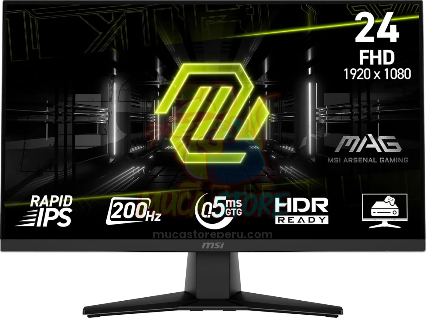 MONITOR MSI MAG 242F 23.8" Full HD 200Hz IPS LCD HDR5060