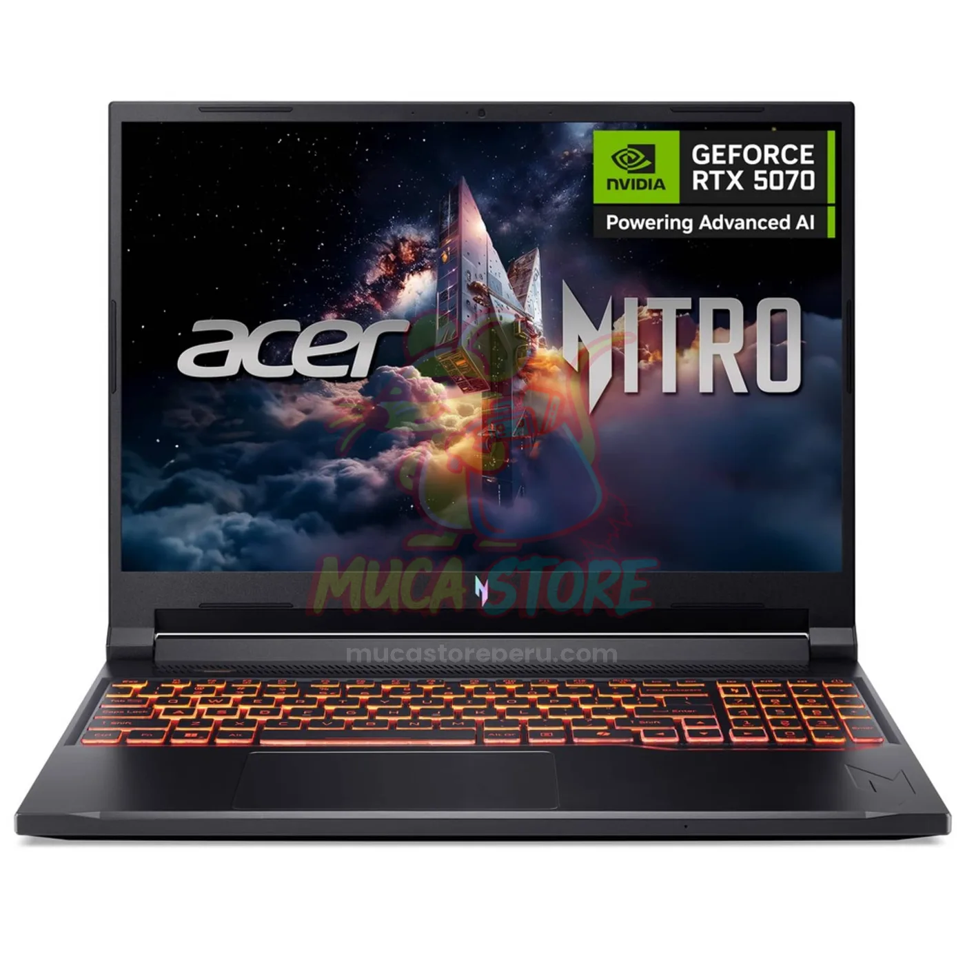 ACER NITRO V 16 AI RYZEN 7 260 16" WUXGA IPS 180HZ RTX 5070 8GB RAM 16GB 1TB