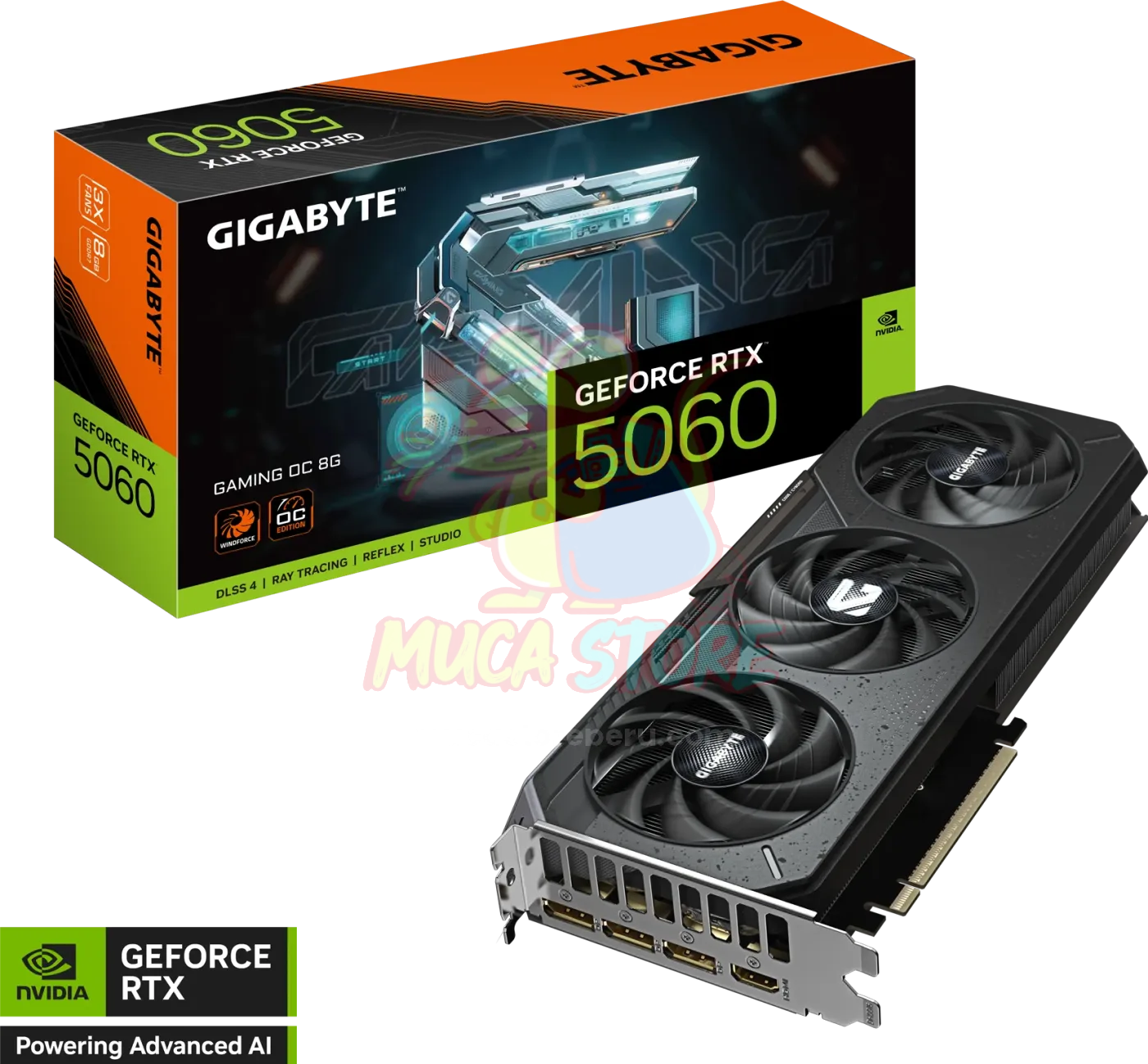RTX 5060 8GB GIGABYTE GAMING