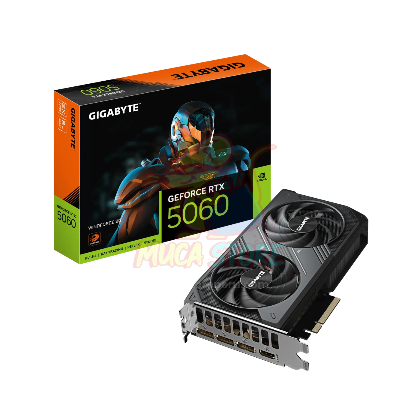 RTX 5060 GIGABYTE WINDFORCE 8GB
