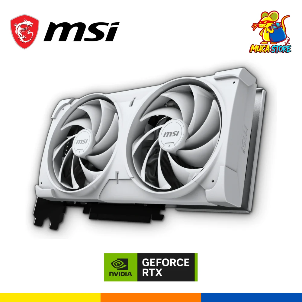 Tarjeta Gráfica MSI RTX 5070 Ventus 2X White 12GB