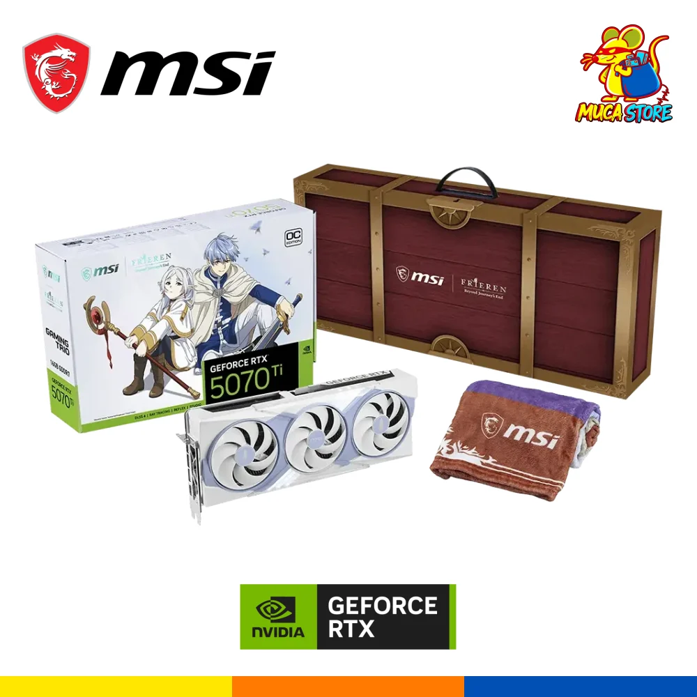Tarjeta Gráfica MSI RTX 5070 Ti Frieren Edition OC 16GB