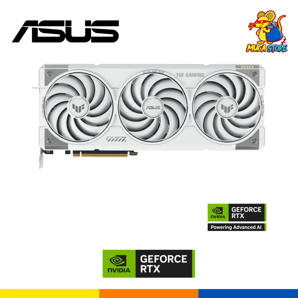 Tarjeta Gráfica ASUS RTX 5070 Ti TUF OC White 16GB