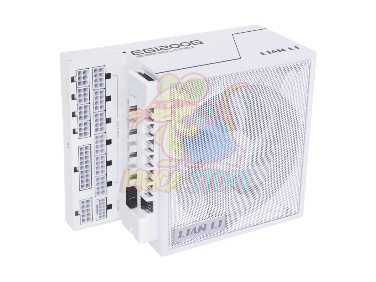 LIAN LI EDGE E1200G WHITE 1200W 80 PLUS GOLD MODULAR
