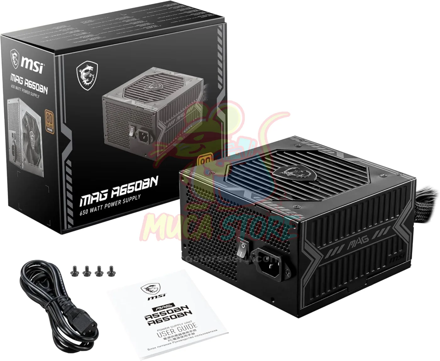 MSI MAG A650BN 650W 80 PLUS BRONZE