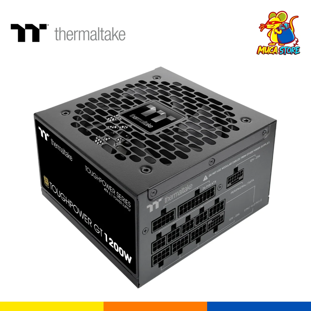Fuente de Poder Thermaltake Toughpower GT 1000W 80 Plus Gold Full Modular