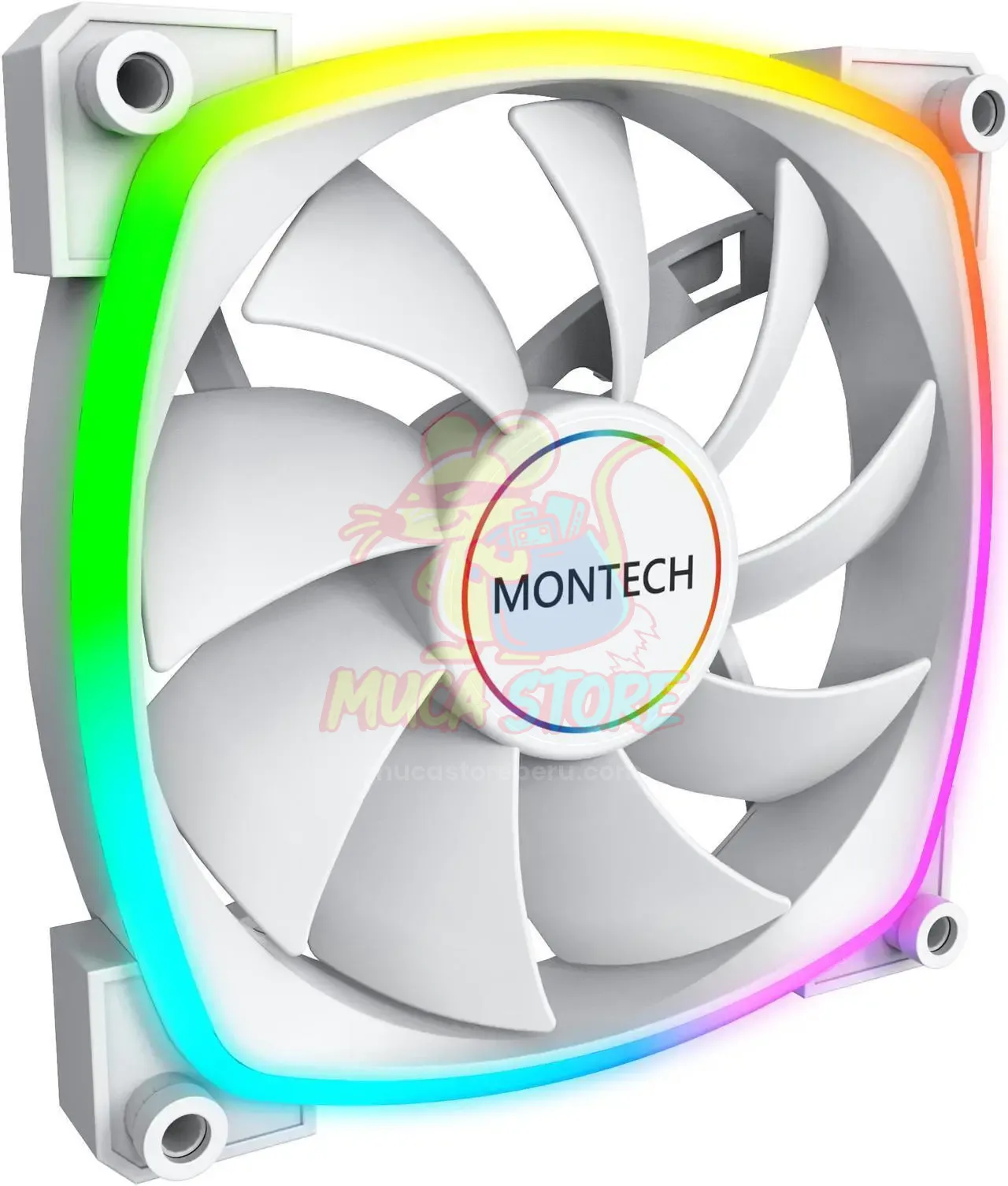 Montech AX 140 ARGB Standard Fan 1600PWM WHITE