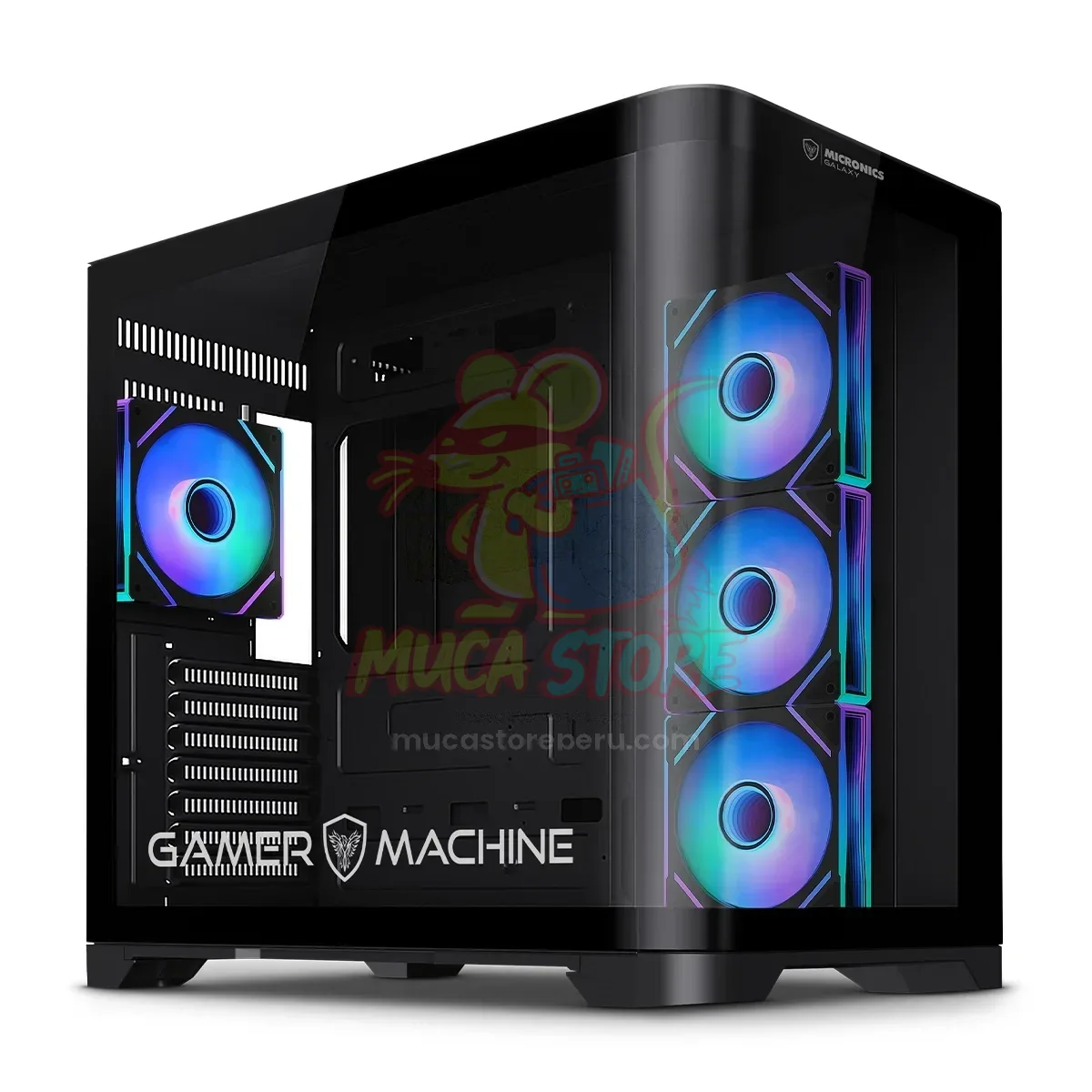 CASE MIC GALAXY 4FAN ARGB