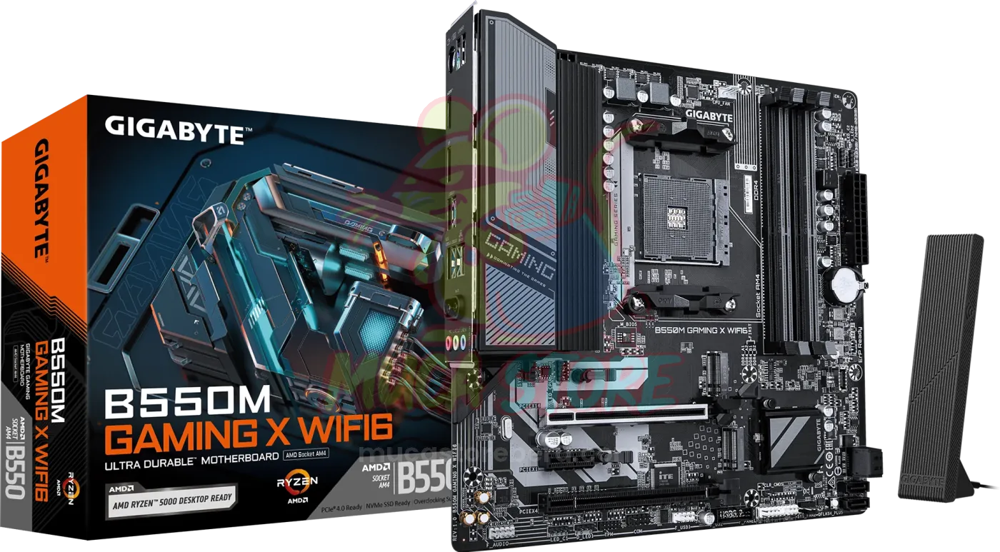 GIGABYTE B550M GAMING X WIFI6 AM4 AMD B550