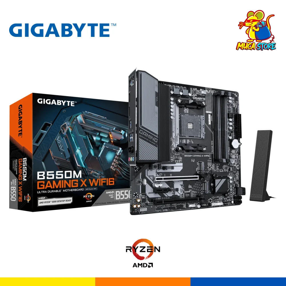 Placa Madre Gigabyte B550M Gaming X WiFi 6