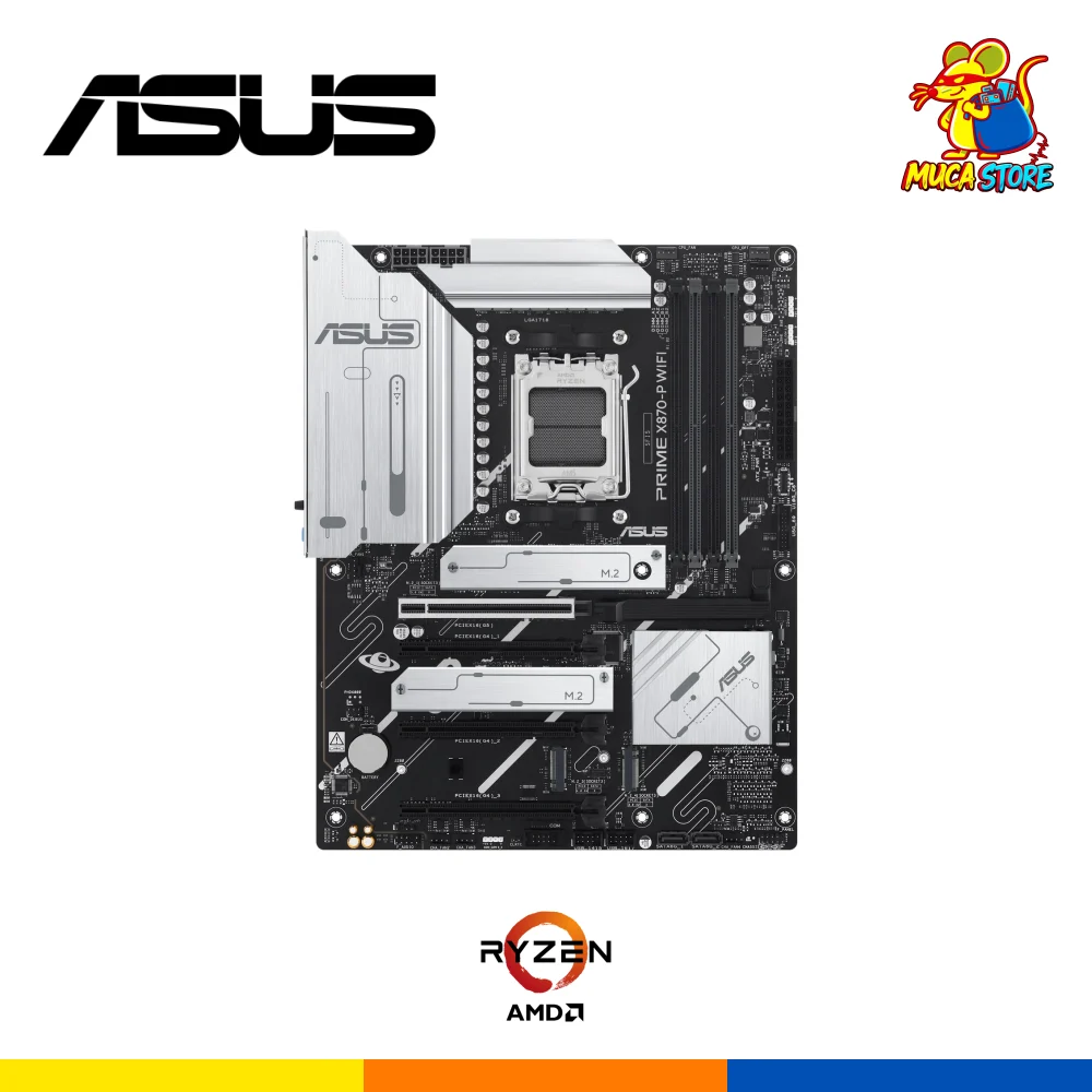 Placa Madre Asus Prime X870-P WiFi - DDR5 - AM5 - Black