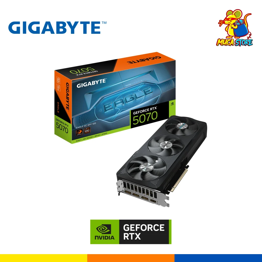 Tarjeta Gráfica Gigabyte RTX 5070 Eagle OC SFF 12GB