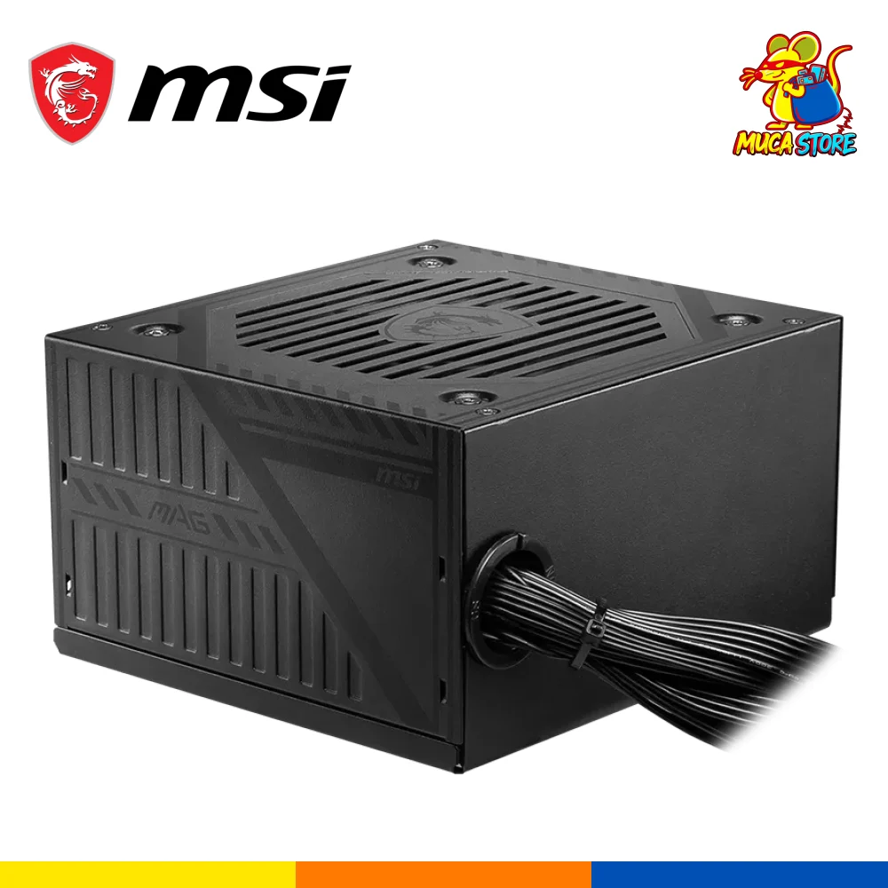 Fuente de Poder MSI 600W 80 Plus White