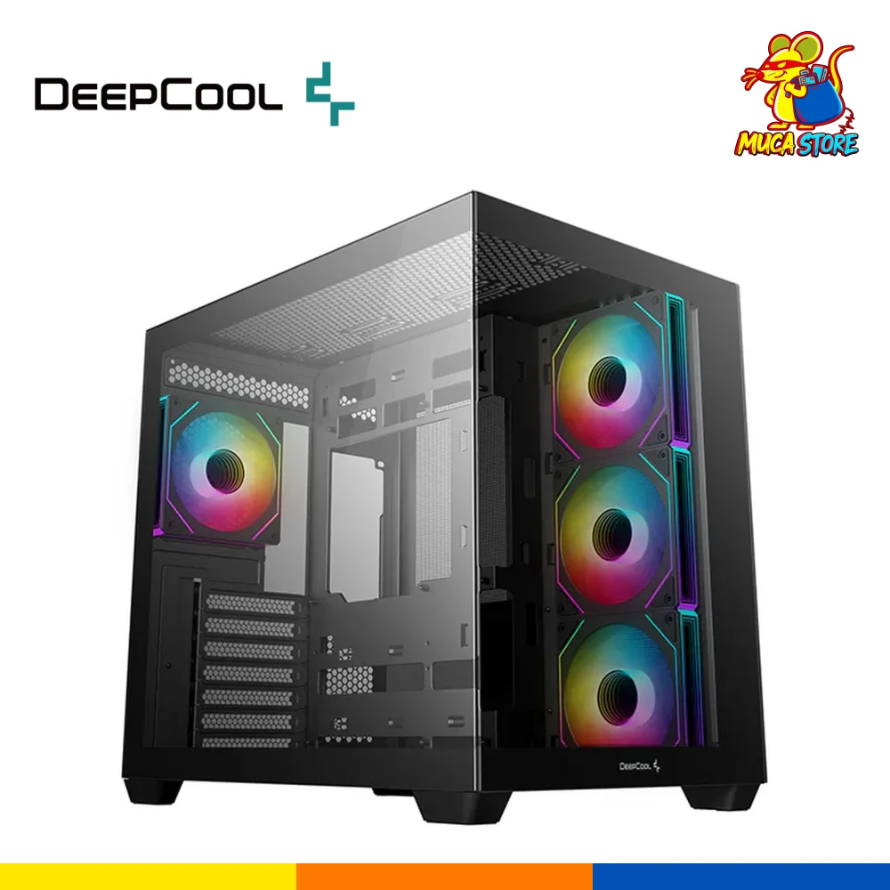 Case DeepCool CG530 4 Ventiladores ARGB Black