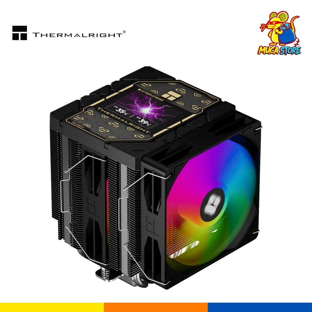 Disipador de Torre Thermalright Peerless Assassin 120 Vision ARGB Digital Negro