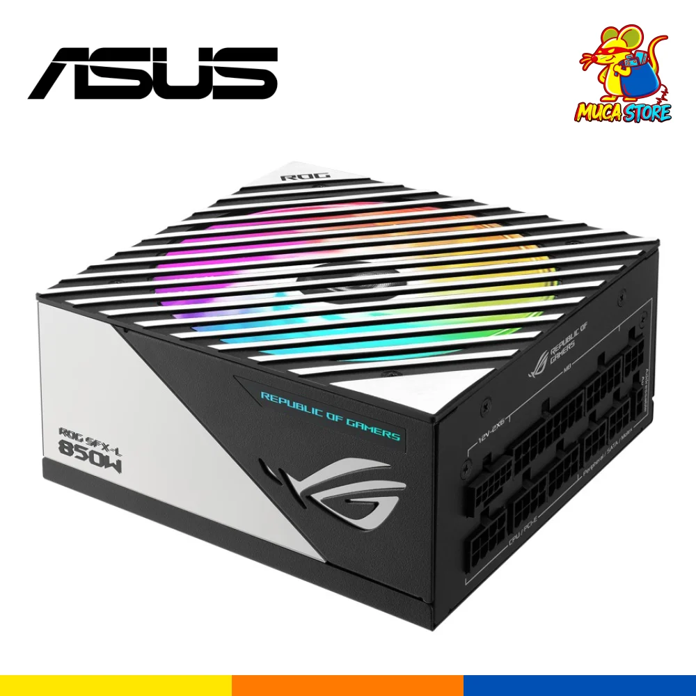 Fuente de Poder ASUS ROG Strix ROG Loki 850W 80+ Platinum Full Modular SFX-L Negra