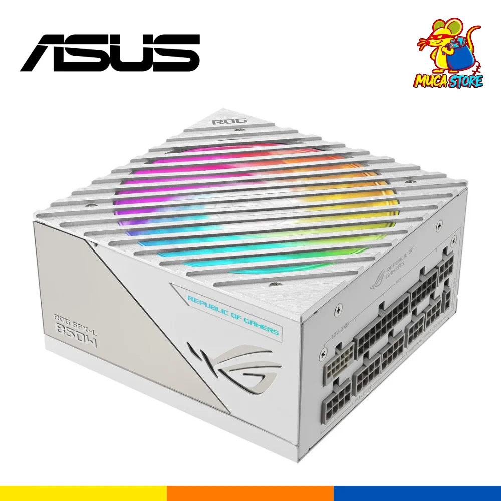 Fuente de Poder ASUS ROG Strix ROG Loki 850W 80+ Platinum Full Modular SFX-L Blanca