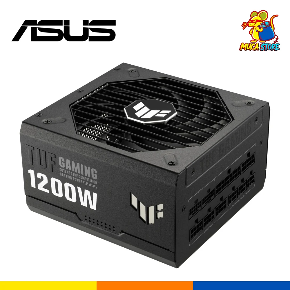 Fuente de Poder ASUS TUF Gaming 1200W 80+ Gold Full Modular Negra