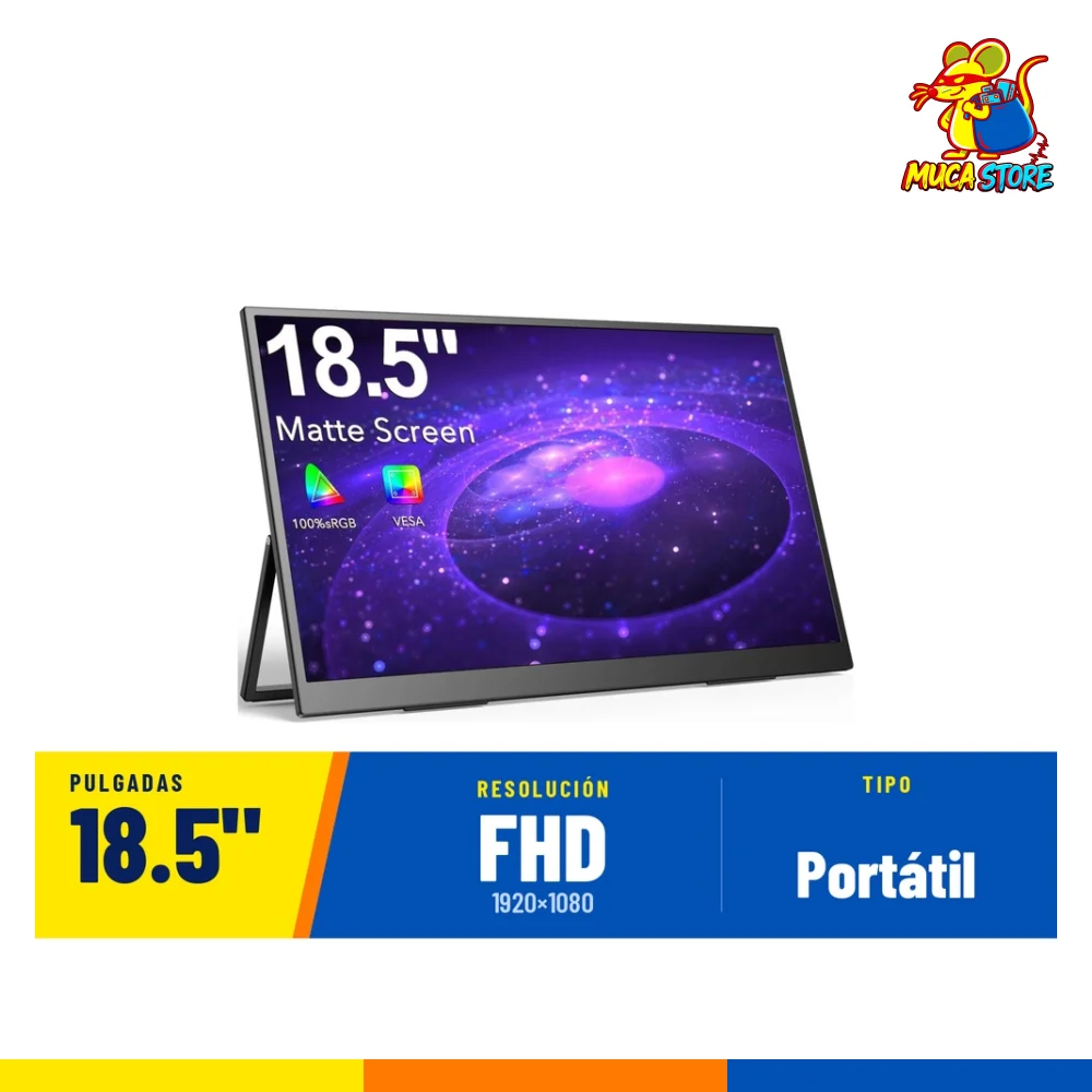Monitor Portátil 18.5" FHD