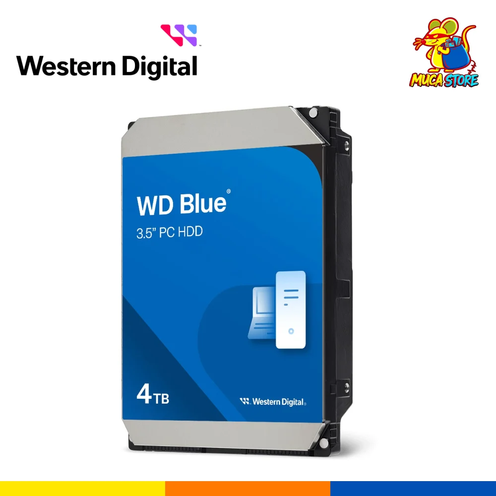 Disco Duro Western Digital WD Blue 4TB 3.5" PC
