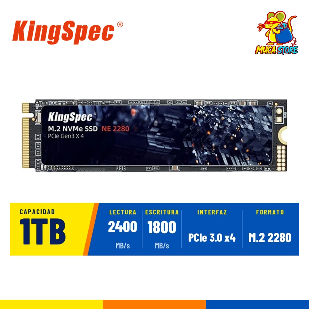 SSD KingSpec 1TB NVMe M.2