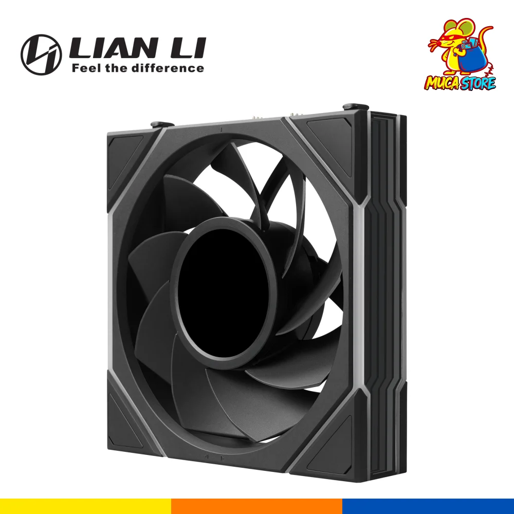Ventilador Lian Li TL LCD Flex 120 Reverse Blade ARGB Black
