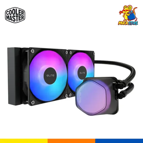 Refrigeración Líquida Cooler Master Elite Liquid Black 240mm ARGB