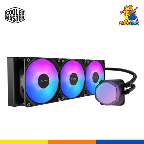 Refrigeración Líquida Cooler Master Elite Liquid Black 360mm ARGB
