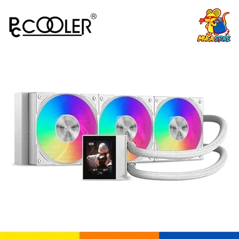 Refrigeración Líquida PCCooler DC 360 Digital White ARGB