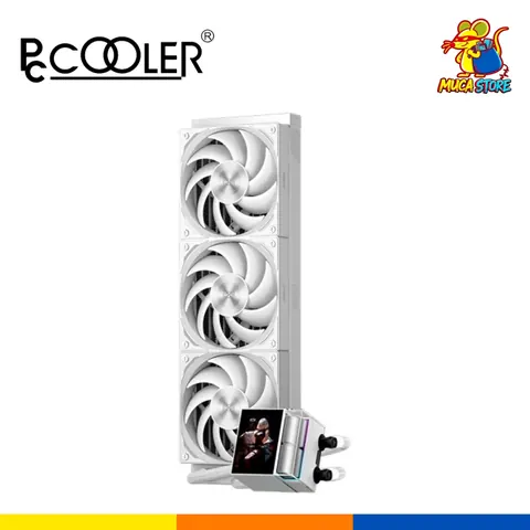 Refrigeración Líquida PCCooler DS 360 Digital White