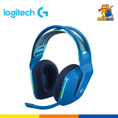 Audífonos Logitech G G733 Lightspeed RGB Blue Inalámbrico