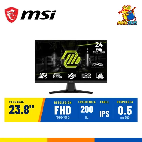 Monitor MSI MAG 242F HDR5060 23.8" FHD 200Hz IPS